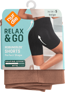 Relax & Go Shorts reibungslos beige, Gr.36/38 nur die