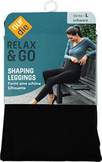 Relax & Go Leggings Shaping schwarz, Gr. 44/46 nur die