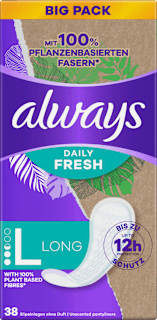 Slipeinlagen Daily Fresh Long Big Pack always