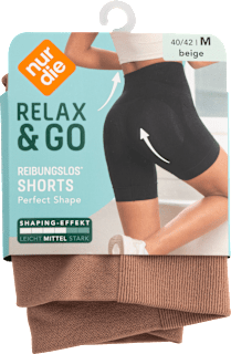 Relax & Go Shorts reibungslos beige, Gr. 40/42 nur die