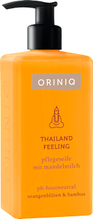 Flüssigseife Thailand Feeling mit Mandelmilch, Orangenblüte & Bambus ORINIQ
