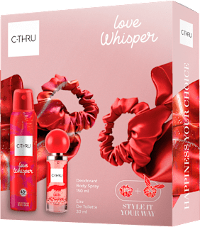 Set cadou Love Whisper C-thru