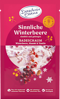 Schaumbad Sinnliche Winterbeere Dresdner Essenz