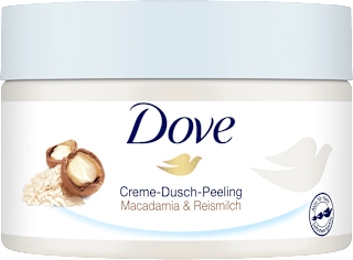 Körperpeeling Macadamia & Reismilch Dove