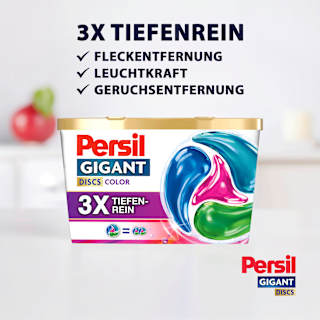Colorwaschmittel Gigant Discs  Persil