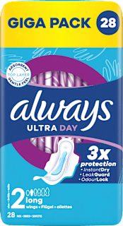 Binden Ultra Day 2 Long mit Flügeln Gia Pack always