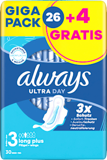 Binden Ultra Day 3 Long Plus Giga Pack always
