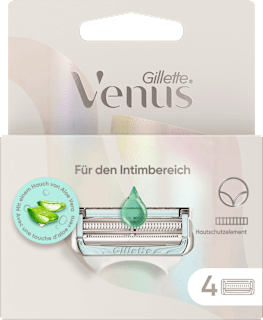 Rasierklingen für den Intimbereich, Aloe Vera Gillette Venus