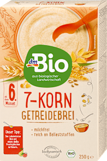 Bio polnozrnata žitna kašica, po dopolnjenem 6. mesecu starosti dmBio