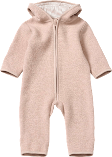 Overall aus Walk & mit Vario-Ärmeln, beige, Gr. 74/80 ALANA