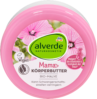 Telové maslo s bio slezom Mama alverde NATURKOSMETIK