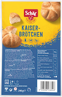 Bezgluténové Kaiser žemličky  Schär