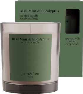 Duftkerze Basil Mint & Eucalyptus Jean&Len