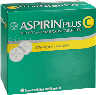  Aspirin Plus C 400 mg / 240 mg Brausetabletten ASPIRIN