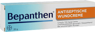 Bepanthen ANTISEPTISCHE WUNDCREME 5 mg/g / 50 mg/g Creme Bepanthen