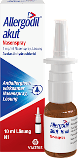 Allergodil akut Nasenspray 1mg / 1ml Nasenspray, Lösung Allergodil