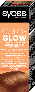 Toner koloryzujący do włosów Glow Miedź  Syoss