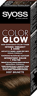 Toner koloryzujący do włosów Glow Głęboki Brąz  Syoss