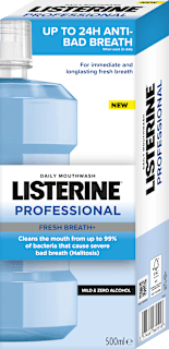 Ústna voda Professional Fresh Breath  Listerine