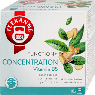 CONCETRATION Vitamin B5 čaj za koncentraciju, 10 kesica TEEKANNE