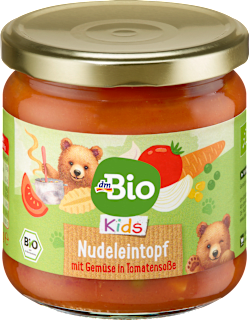 Varivo od povrća s tjesteninom Kids, 3+ god. dmBio