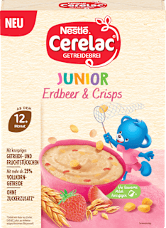 Getreidebrei Erdbeer & Crisps ab dem 12. Monat Nestlé Cerelac