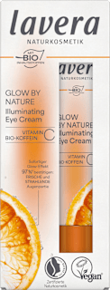 Augencreme Glow By Nature Illuminating Vitamin C & Koffein lavera NATURKOSMETIK