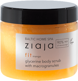 Глицеринова скраб за тяло Манго с макрогранули ziaja