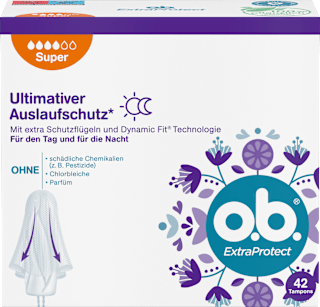 Tampons Extra Protect Tag+Nacht Super o.b.