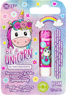 BE A UNICORN balzam za usne, SPF15 NATURAVERDE