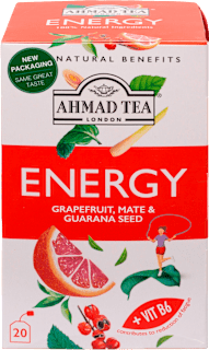 Energy čaj – grejp, mate i guarana, 20 vrećica AHMAD TEA