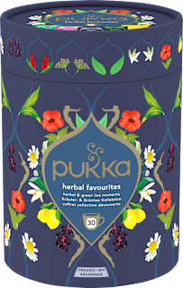 Geschenkset Tee Herbal Favourites 5 Sorten (30 Beutel) pukka