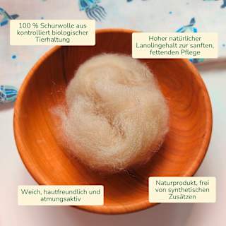 Fettwolle Bio Grünspecht