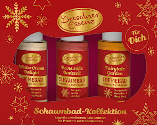 Geschenkset Schaumbäder 3tlg Dresdner Essenz