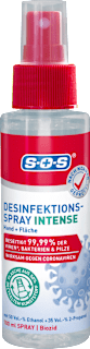 Desinfektionsspray Intense Hand & Fläche, Reisegröße SOS