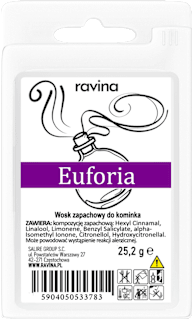 Sojowy wosk zapachowy do kominka Euforia  ravina