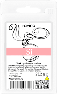 Sojowy wosk zapachowy do kominka Si  ravina