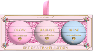 Set regalo lozioni corpo da viaggio simplepleasures