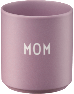 Lieblingsbecher aus Porzellan "MOM", lavendel (300 ml), 1 St