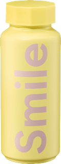 Thermoflasche "Smile", gelb/lavendel (500 ml), 1 St
