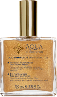 olio corpo luminoso AQUA di Sorrento