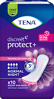 discreet Einlagen Inkontinenz Normal Night TENA