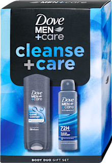 Férfi ajándékcsomag, Cleanse + care Dove MEN+CARE