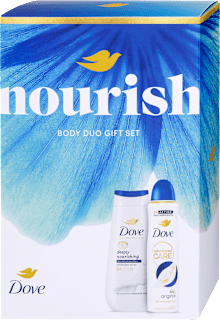 Nourish tusfürdő, deo spray ajándékcsomag Dove