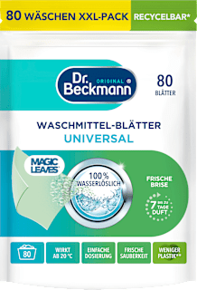 Waschmittel Blätter Universal Dr. Beckmann