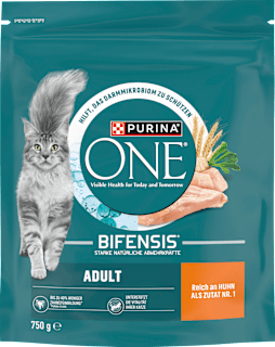 Trockenfutter Katze Bifensis Adult Reich an Huhn PURINA ONE
