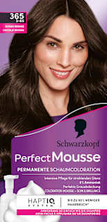Permanente Schaumcoloration - Nr. 365 Schoko Brownie Schwarzkopf Perfect Mousse