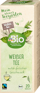 bio bílý čaj 20x1,5 g dmBio