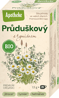 BIO průduškový čaj s tymiánem 20 x 1,5 g Apotheke