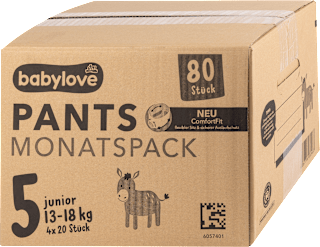 Premium pelene gaćice junior, vel. 5 (13 – 18 kg) babylove